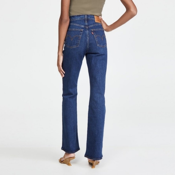 NWT Levi's Ribcage Bootcut Flare High Rise Denim Jeans - Picture 6 of 11